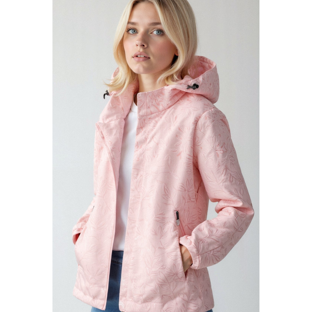Dames Windbreaker – Lichtgewicht Jas met Capuchon en Doorlopende Rits