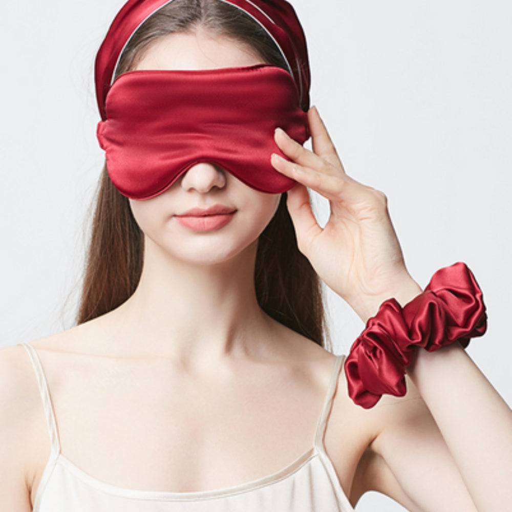 Zijden Slaapmasker
