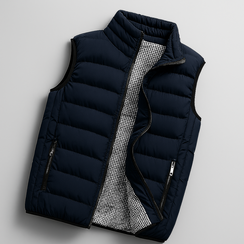 Bodywarmer Gewatteerd Lichtgewicht Voor Heren Warmte Comfort