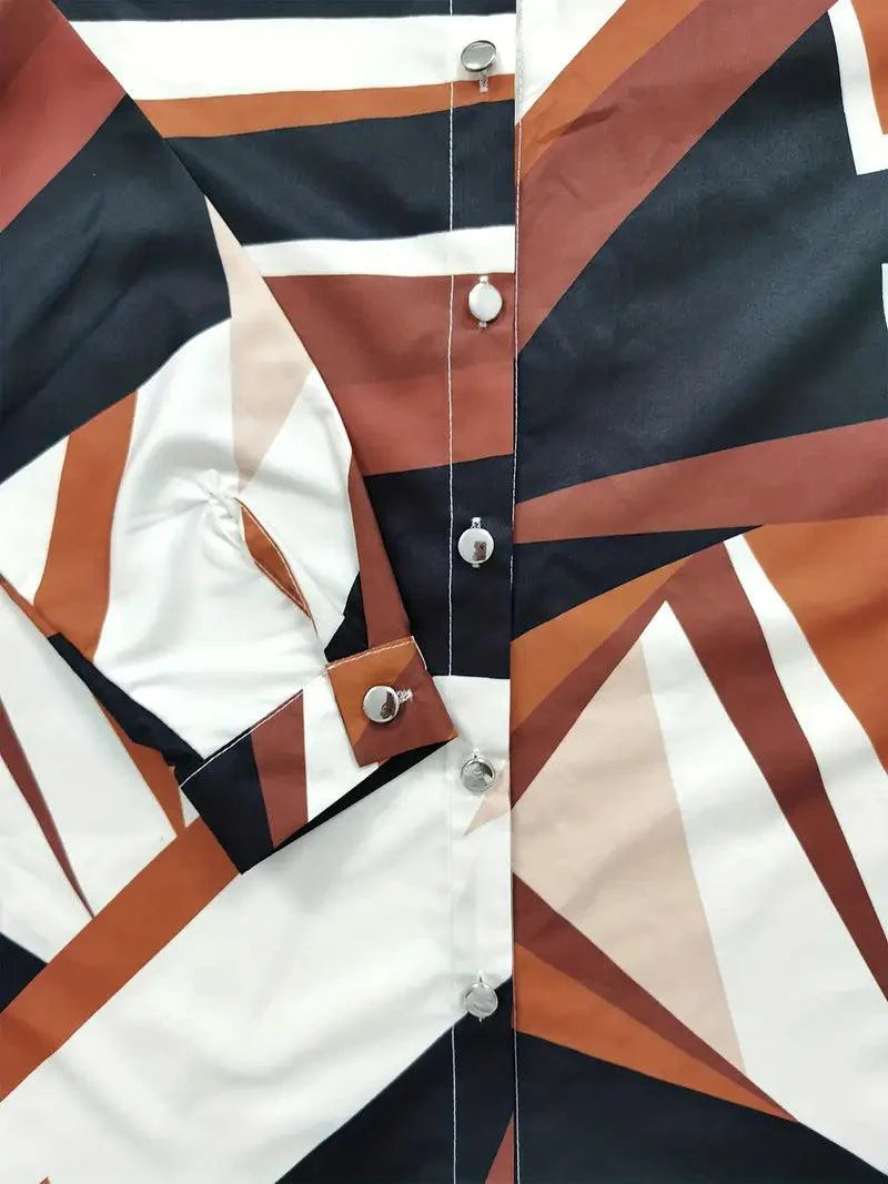 Dames Overhemd Katoen Ruitprint 5