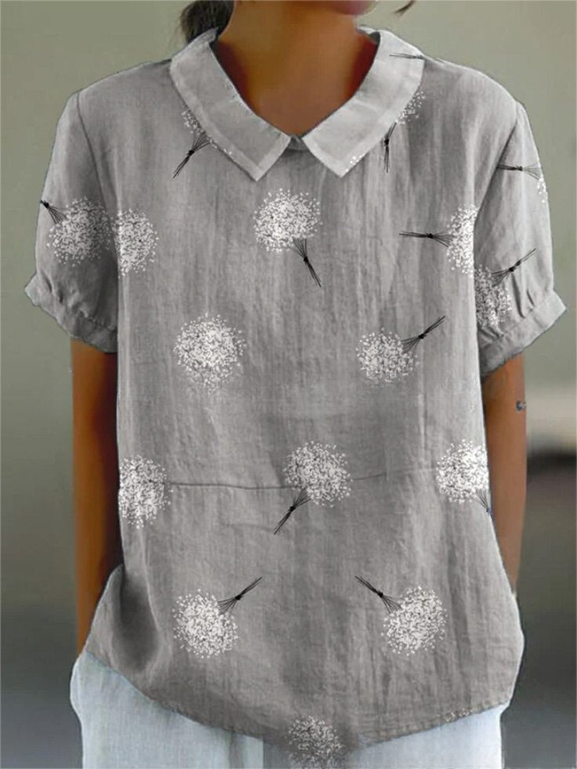 FLORA | Shirt met bloemenprint 14