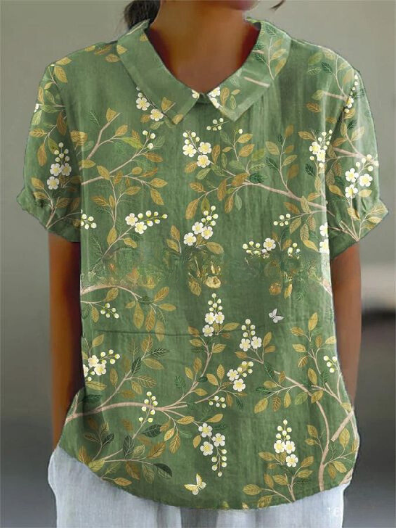 FLORA | Shirt met bloemenprint 5