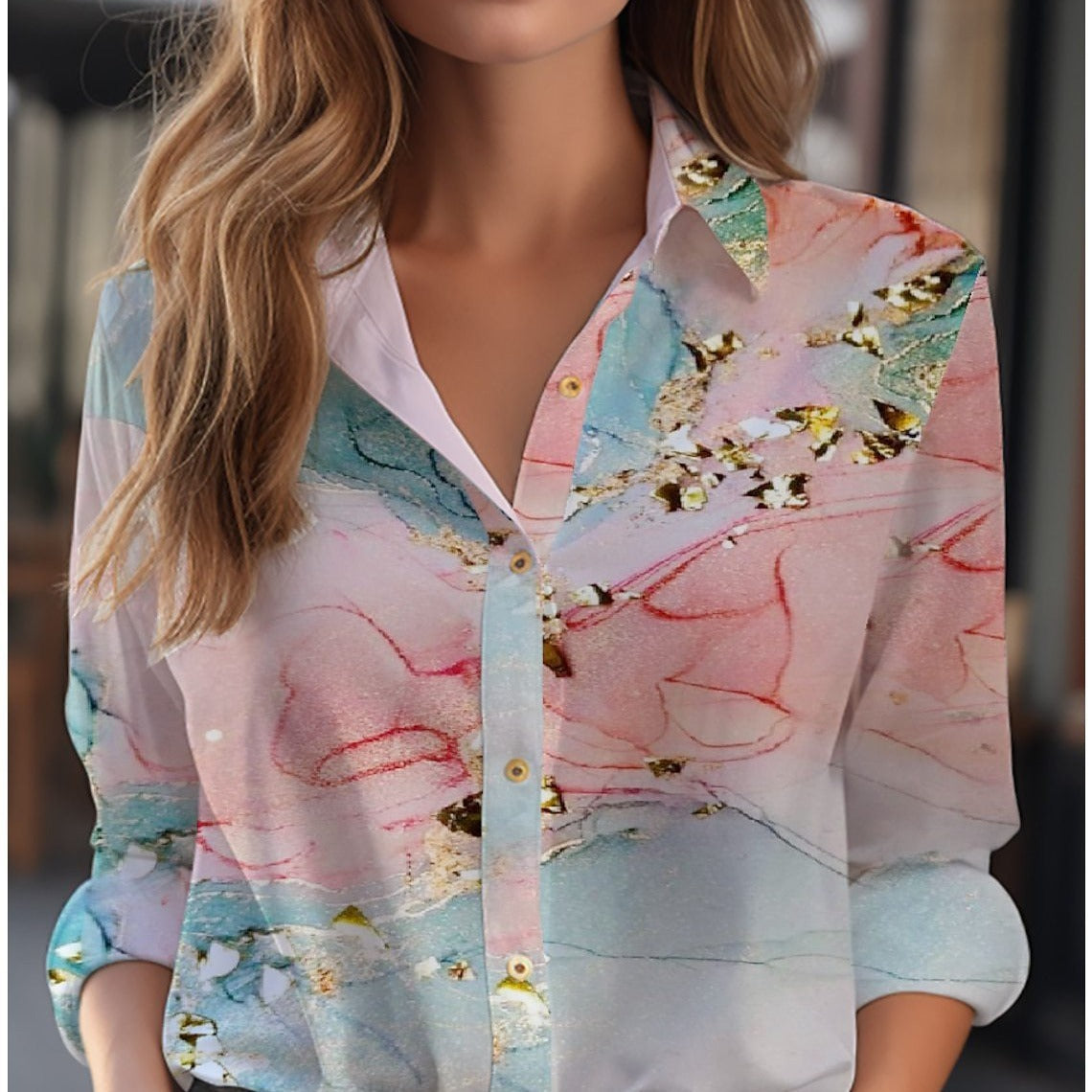 FLORIEN | Blouse met bloemenprint 2