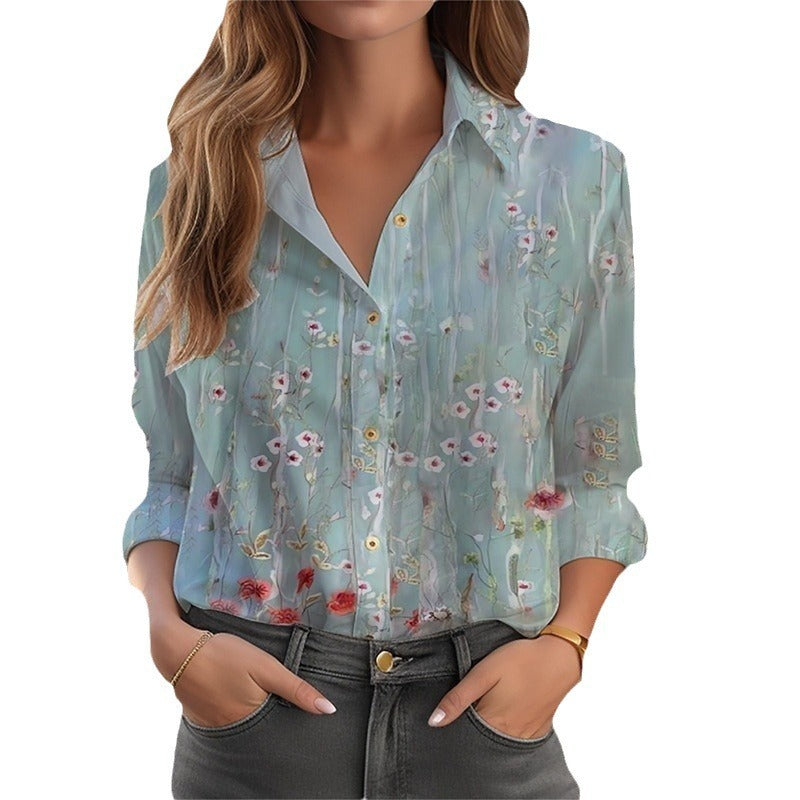 FLORIEN | Blouse met bloemenprint 5