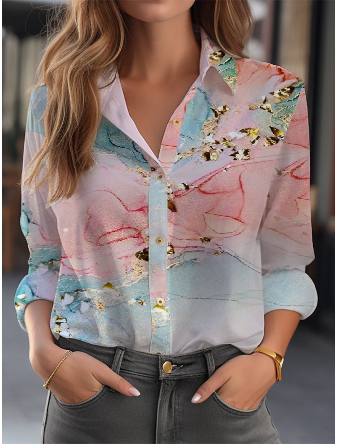 FLORIEN | Blouse met bloemenprint 6