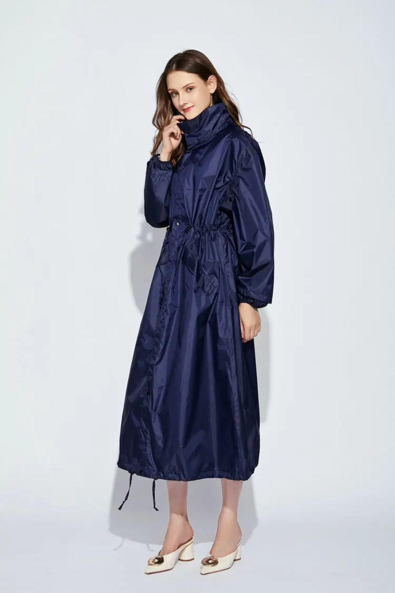 Eulària - Lange Waterdichte Regenjas