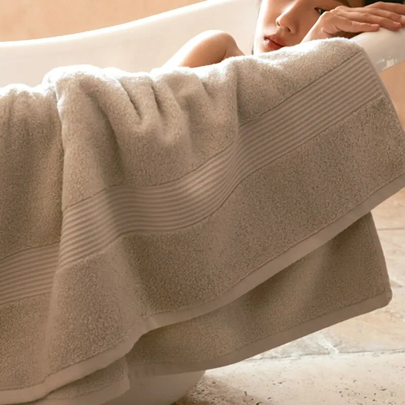 Katoenen Badhanddoek Set van 2 - Sterk Absorberend en Zacht 4