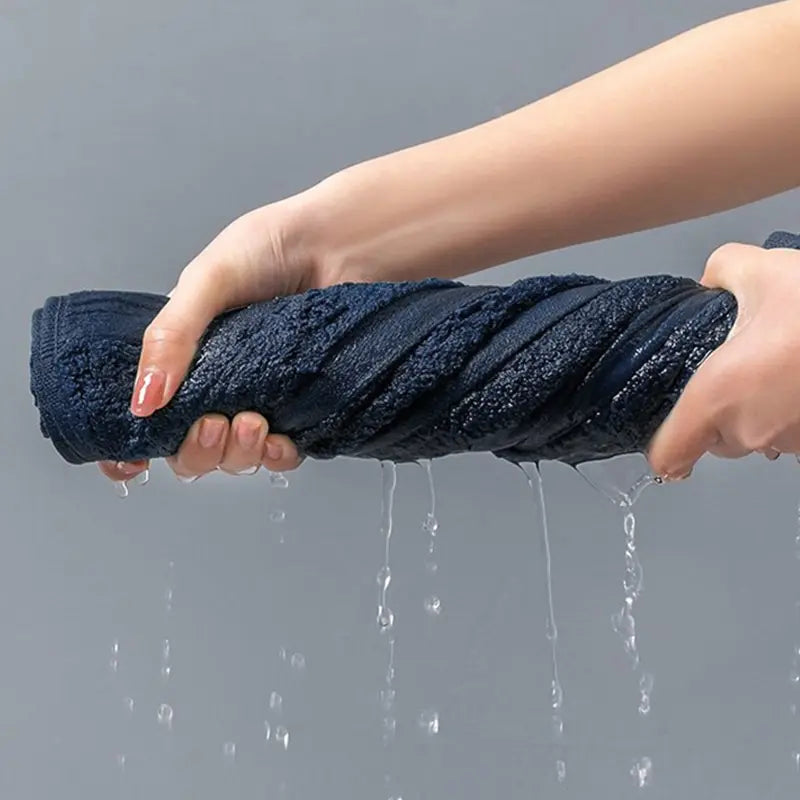 Katoenen Badhanddoek Set van 2 - Sterk Absorberend en Zacht 5