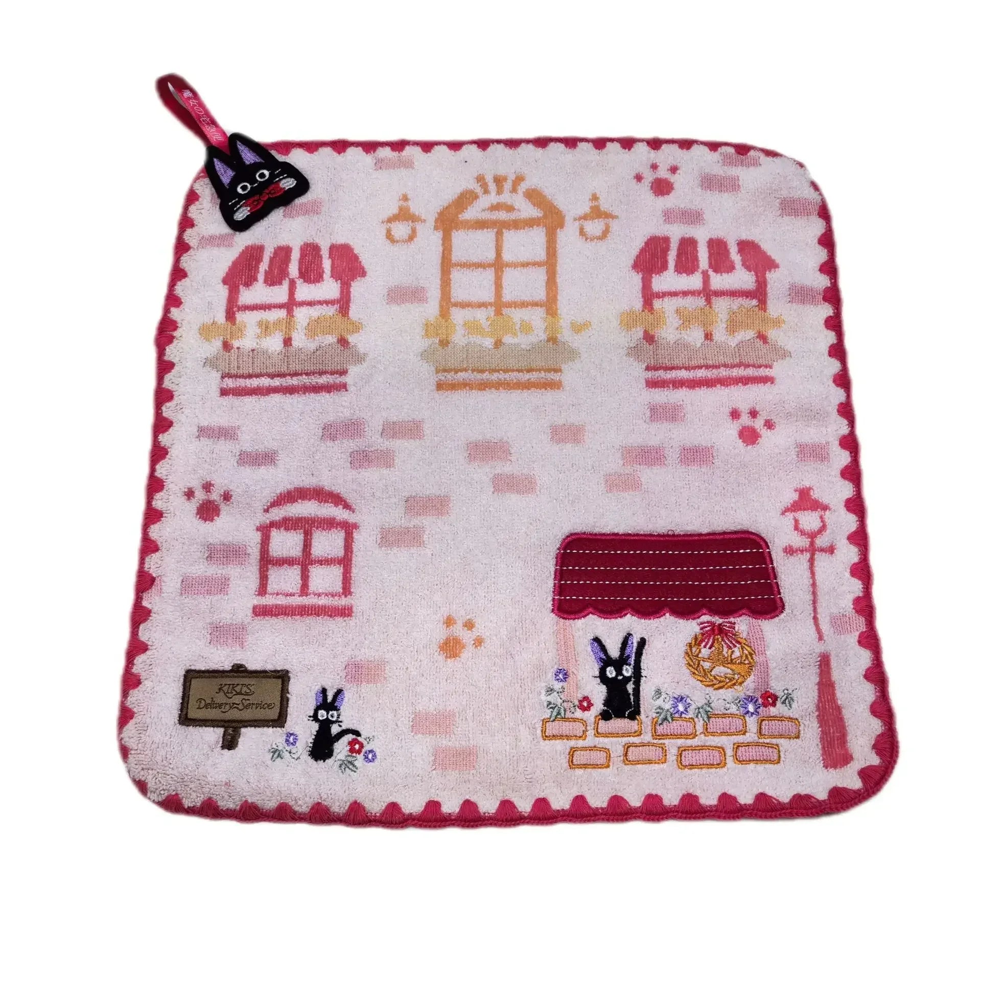 Katoenen Handdoeken met Cartoon Borduurwerk voor Kinderen en Volwassenen 12