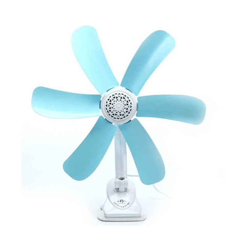 Mini Elektrische Clipventilator 220V - Compact en Stil Zwart 6