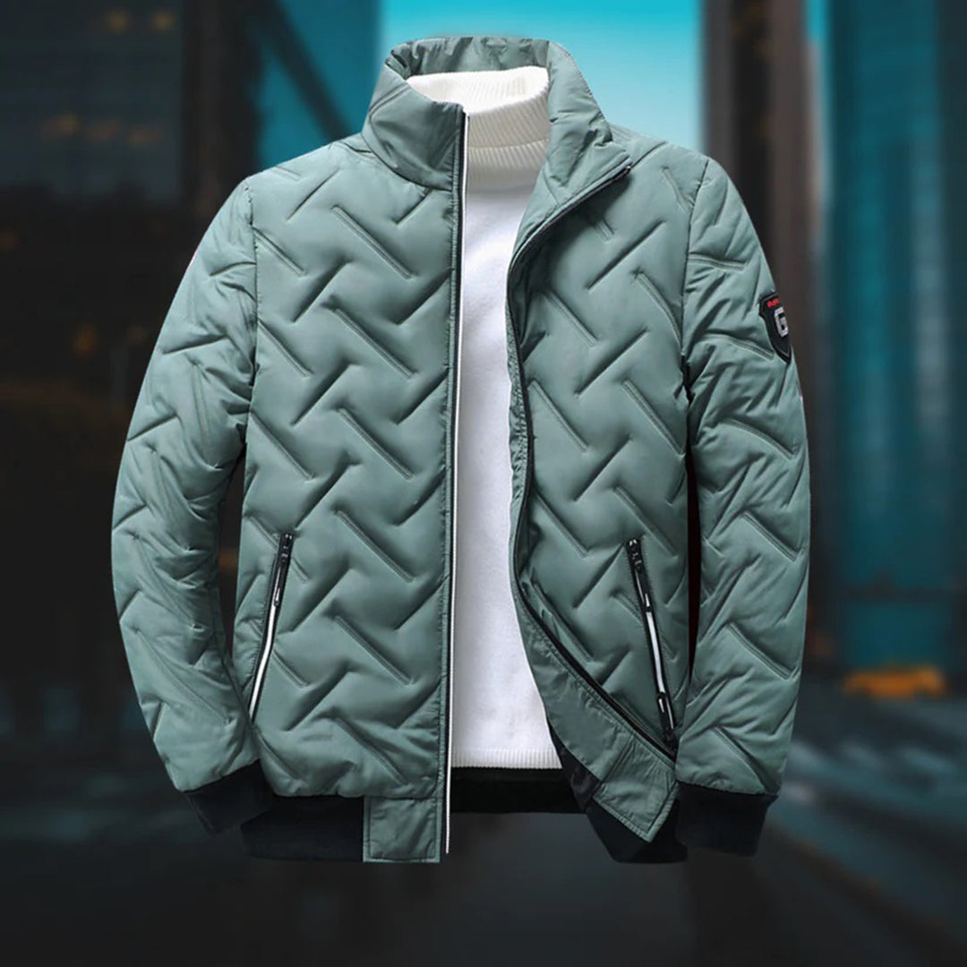 Heren Winter Puffer Jas – Klassieke Warme Bescherming
