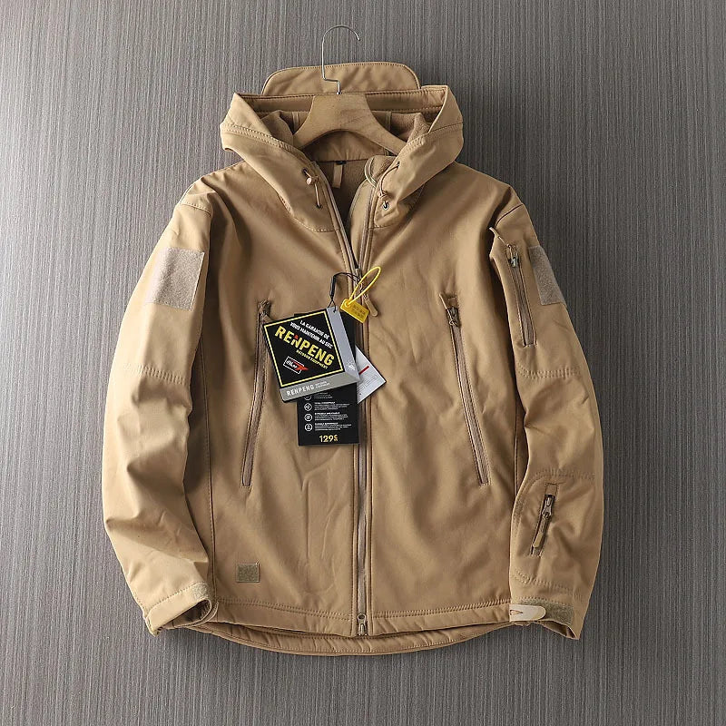 Heren Regenjas – Casual Lichtgewicht Jas voor Dagelijks Gebruik