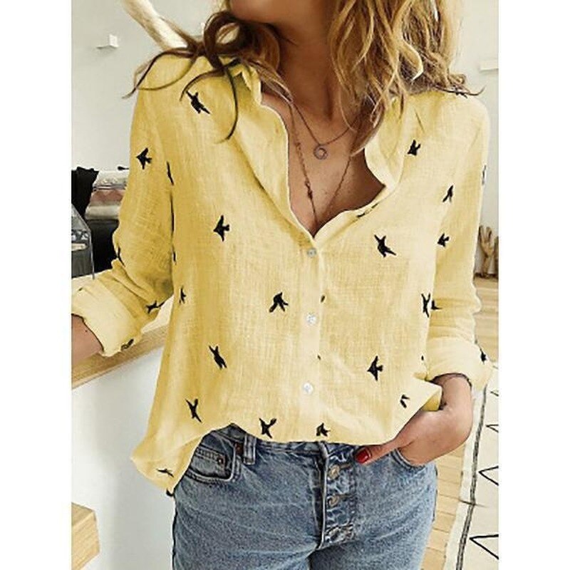 Blouse Dames Zomer Luchtige Stijl Met Kleurenkeuzes