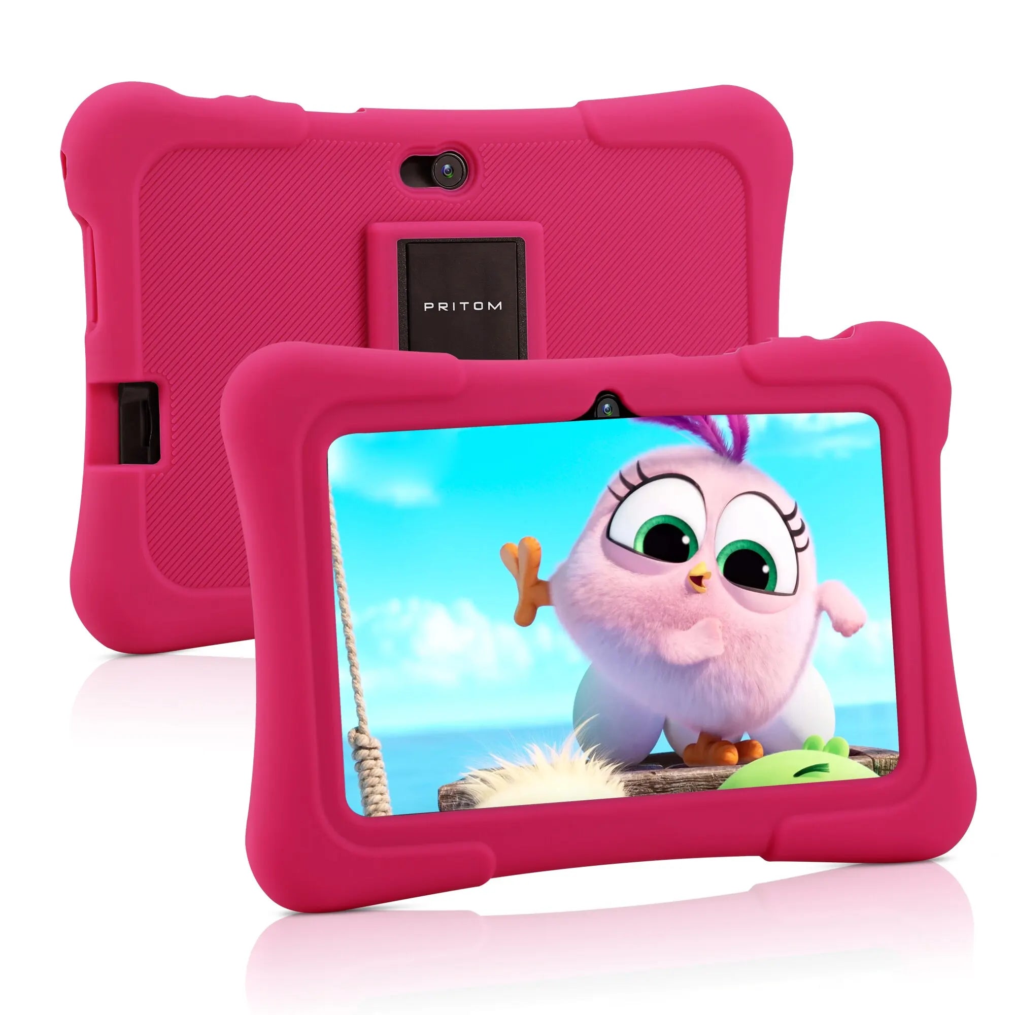 Variant image for Kindertablet 7 Inch Blauw/Groen/Roze 32GB Quad Core Kinderen Tablet-1
