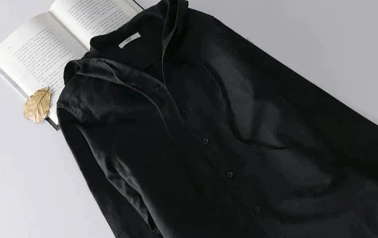 Linnen Shirt Gevoerd Lichtgewicht Ademend Casual Top