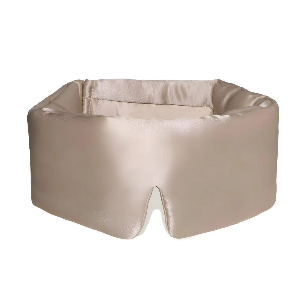 Luxe Teal Zijde Oogmasker - Comfortabel, Hypoallergeen & Verstelbaar