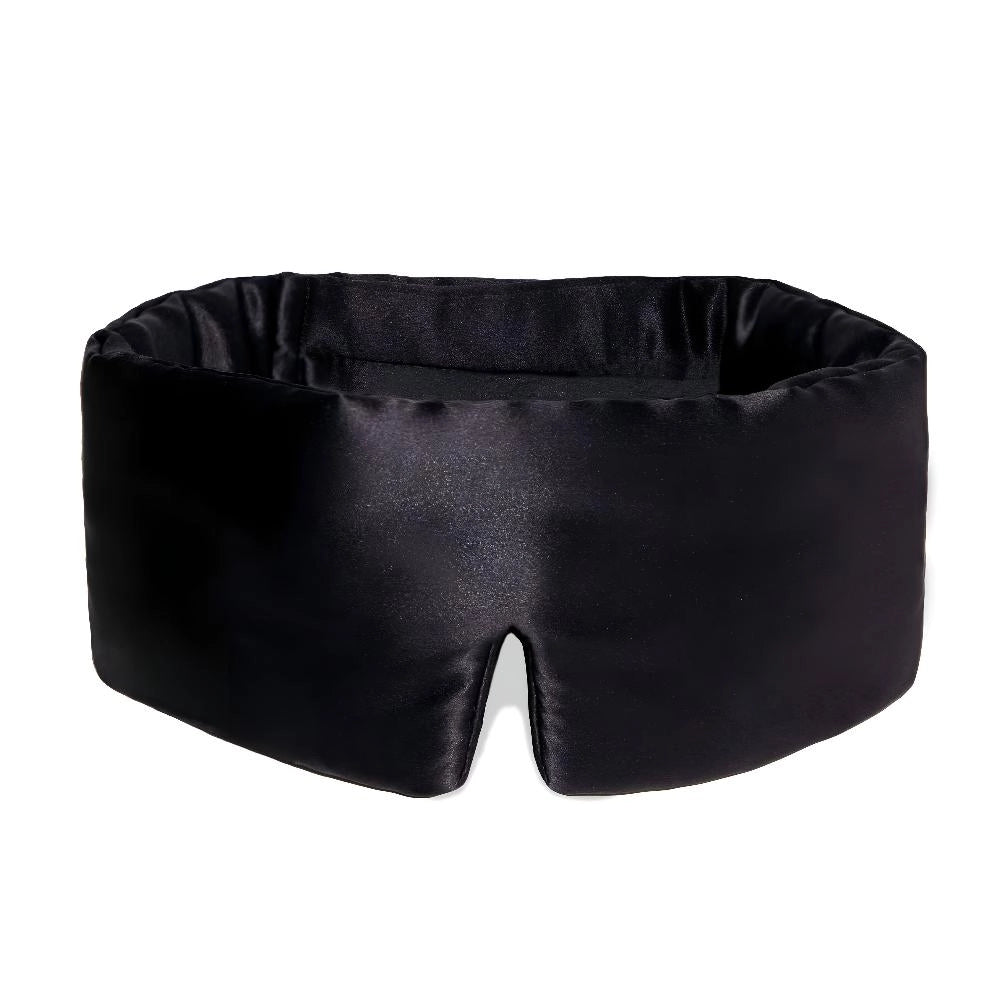 Luxe Teal Zijde Oogmasker - Comfortabel, Hypoallergeen & Verstelbaar