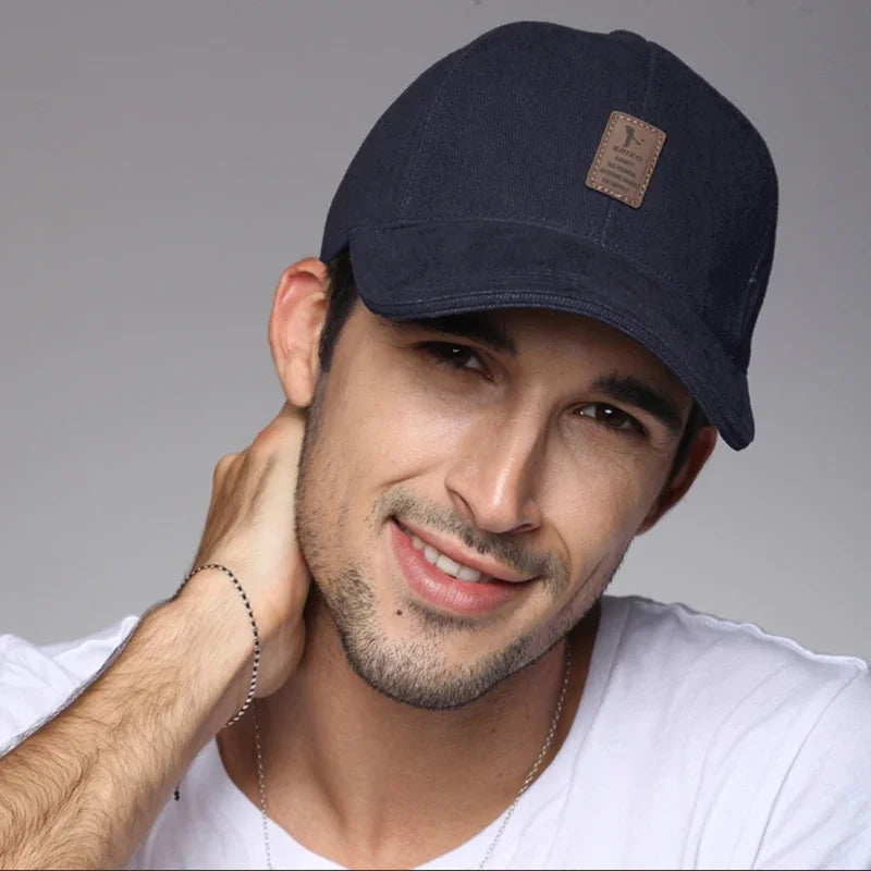 Unisex Baseball Cap Effen Kleur Verstelbare Sportpet voor Comfort en Stijl