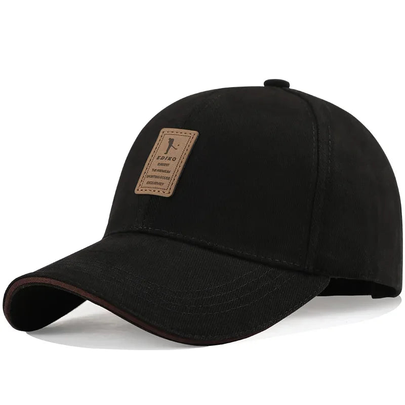 Unisex Baseball Cap Effen Kleur Verstelbare Sportpet voor Comfort en Stijl