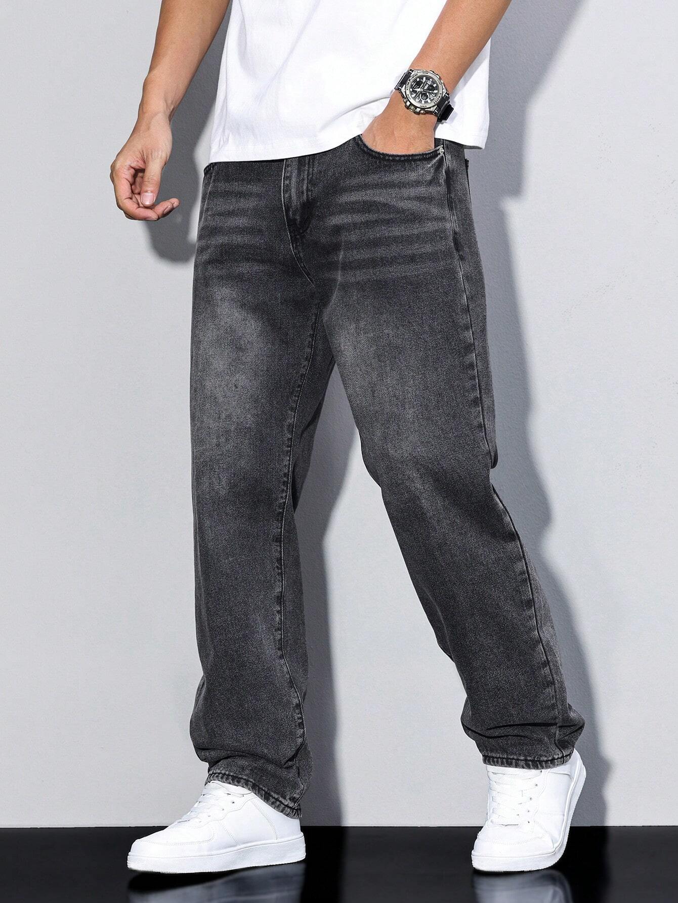 Calico - Effen kleur casual heren jeans