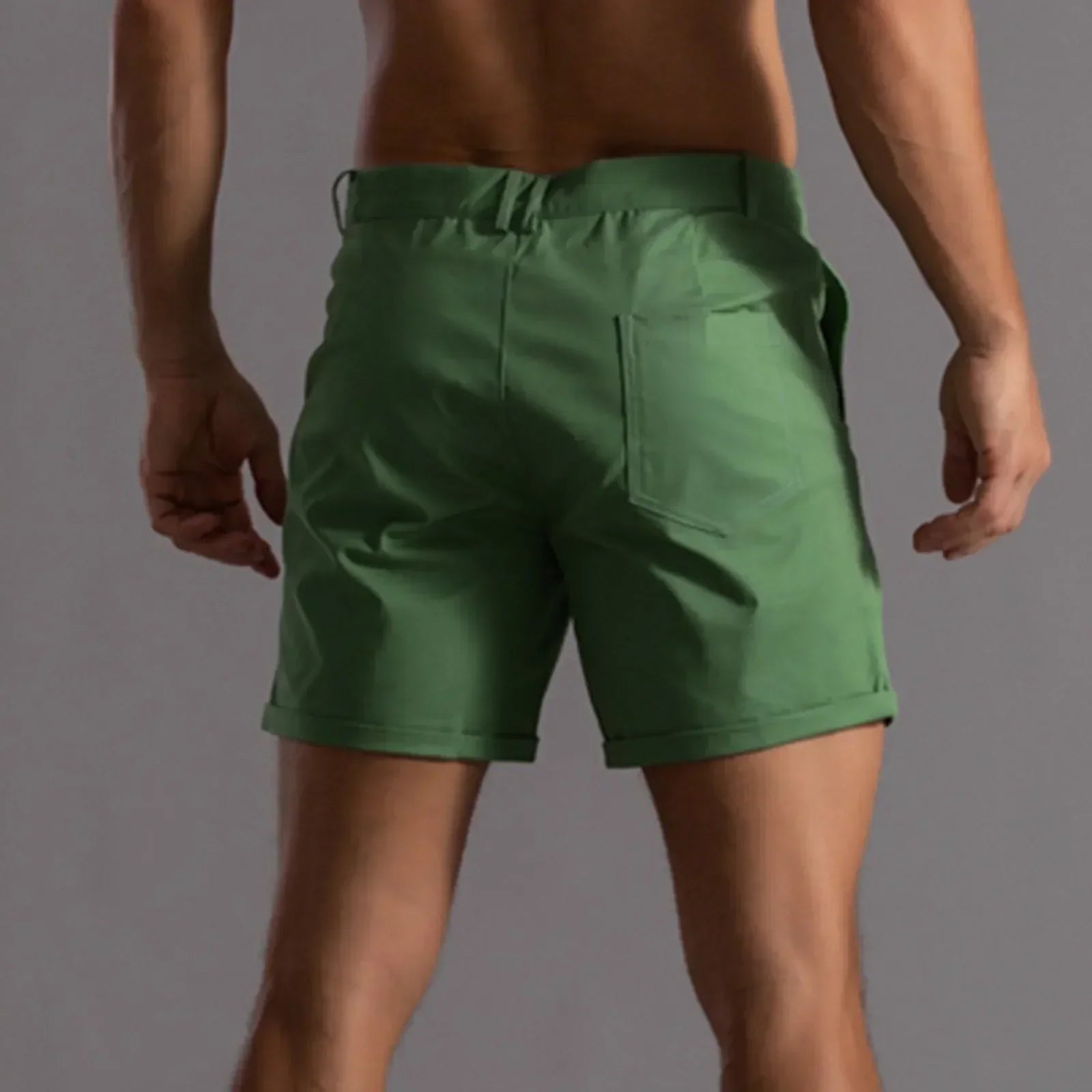 Chino Shorts Katoen Comfort Voor Heren Zomer Pasvorm