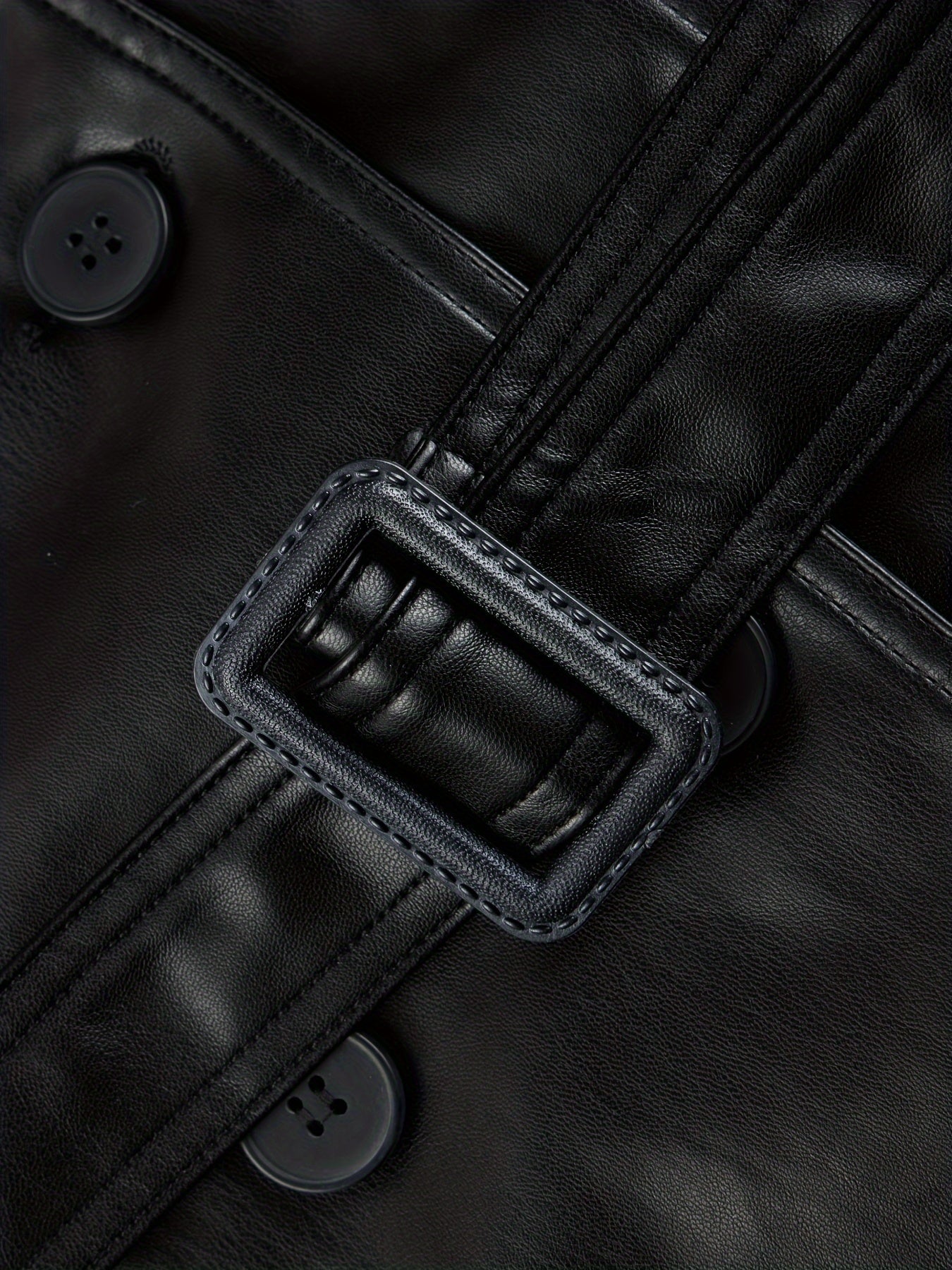 Dames Dubbelrijige Getailleerde Trenchcoat In Vintage Stijl - Trenchcoat