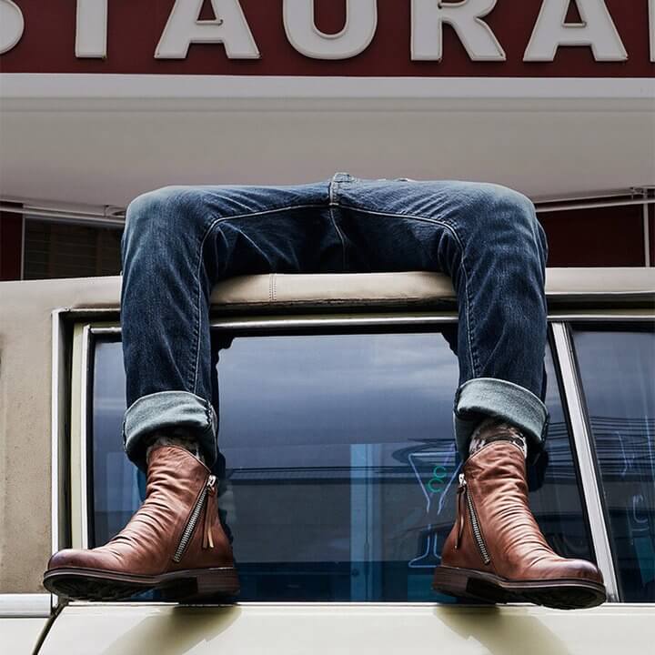 Heren Casual Leren Laarzen Comfortabele Stijlvolle Laarzen