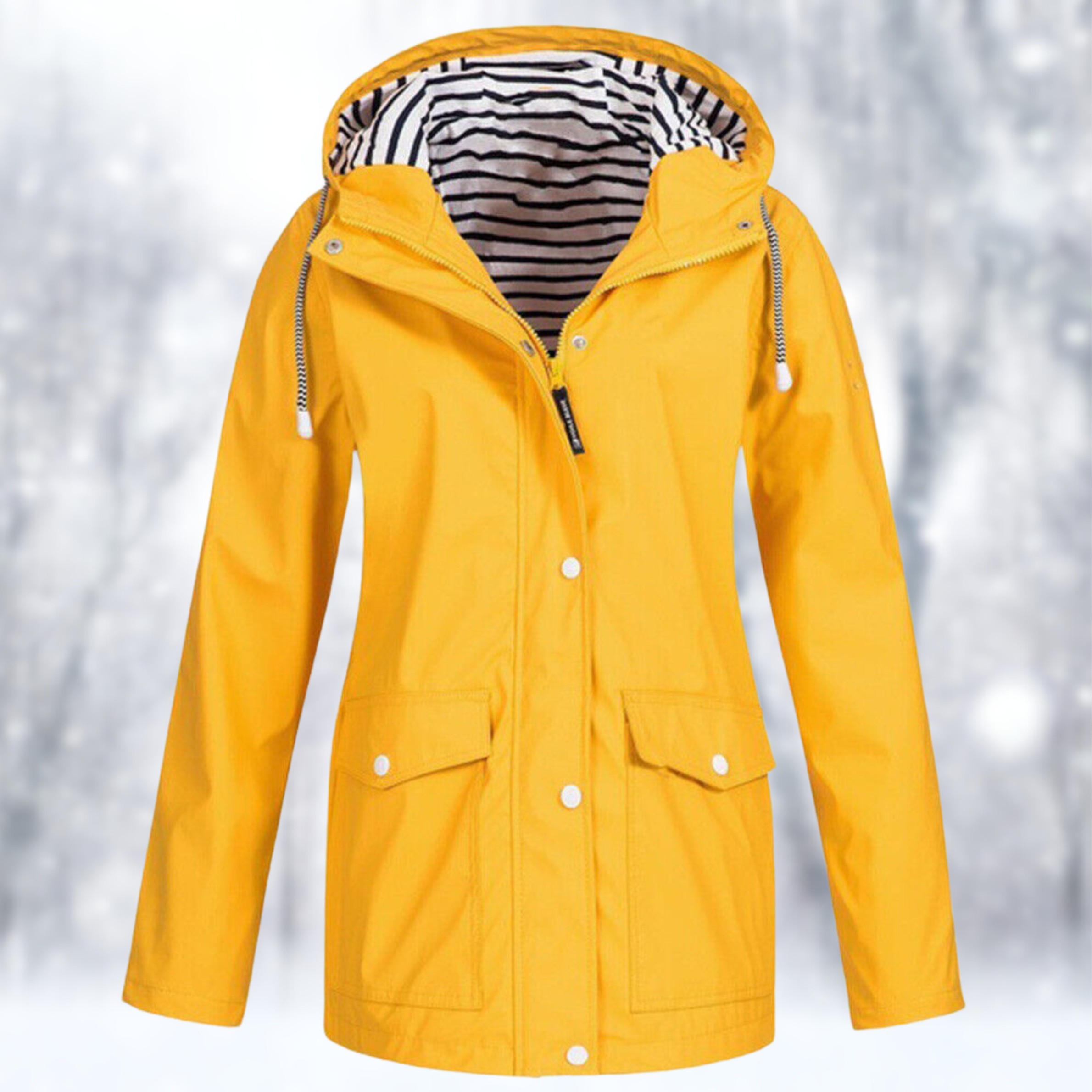 Dames Water- en Winddichte Winterjas Waterdicht - Trenchcoat