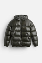 Unisex Gewatteerde Jas – Waterafstotend – Met Capuchon – Isolerend Warm Comfort