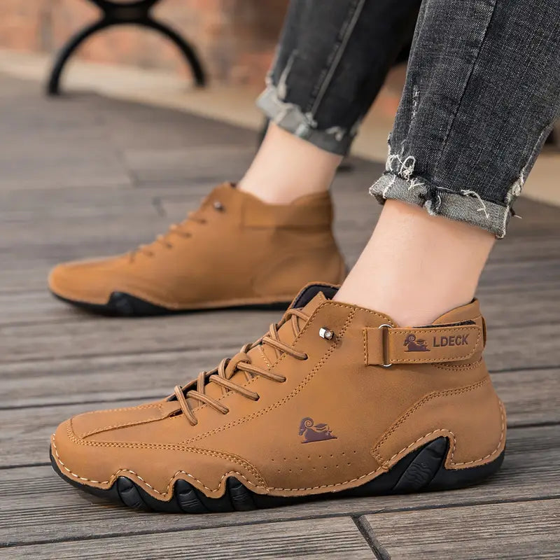 Schoenen Waterdicht Hoge Schacht Stoer Ontwerp Voor Heren