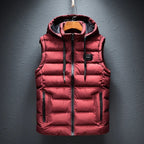 Bodywarmer Met Capuchon Zwart Warmte En Praktisch Functioneel