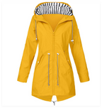 Waterdichte Jas Met Capuchon Lichtgewicht Pasvorm Comfort - Winterjas Dames