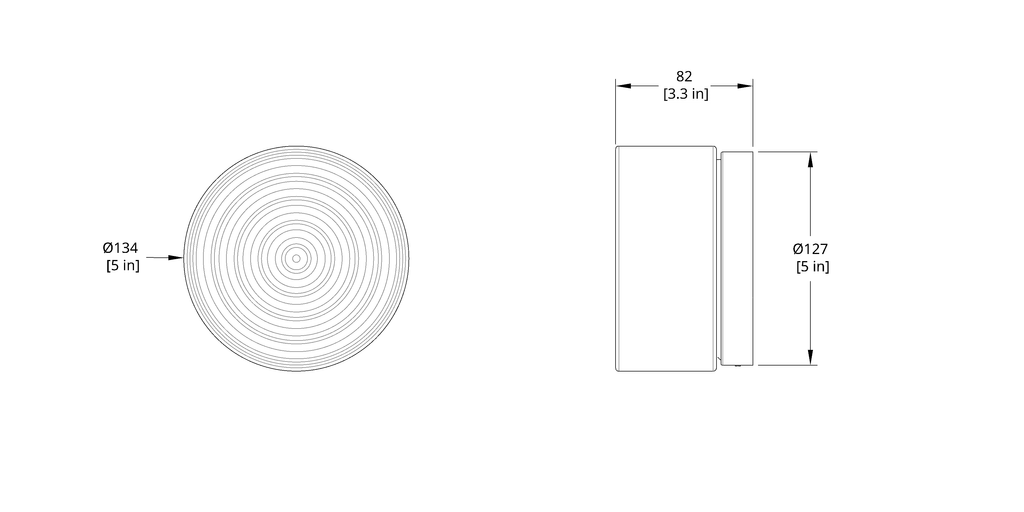 TML Ripple IP65 Beoordeling Gelaagd Glas Wandlamp