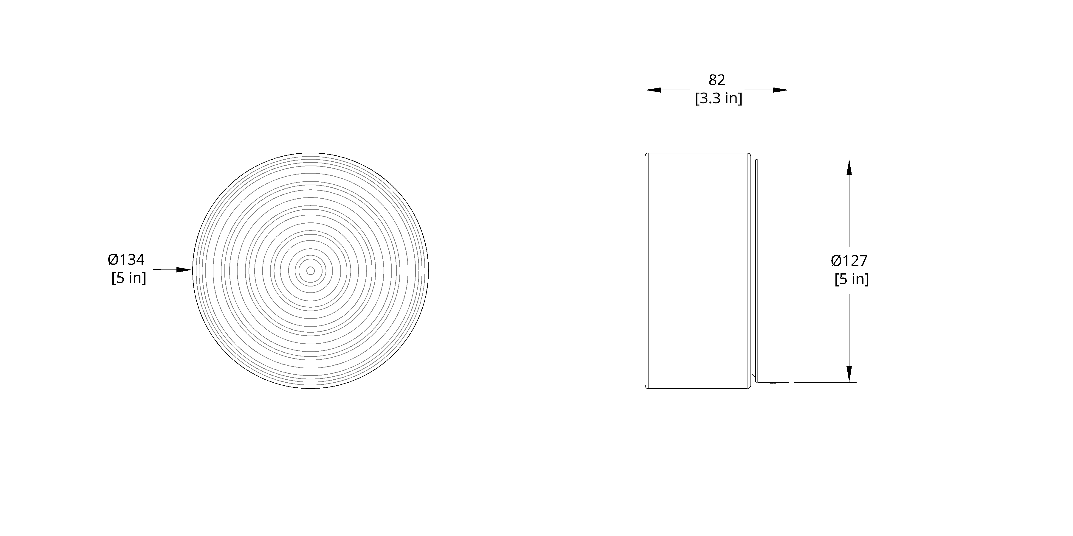 TML Ripple IP65 Beoordeling Gelaagd Glas Wandlamp
