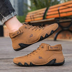 Schoenen Waterdicht Hoge Schacht Stoer Ontwerp Voor Heren