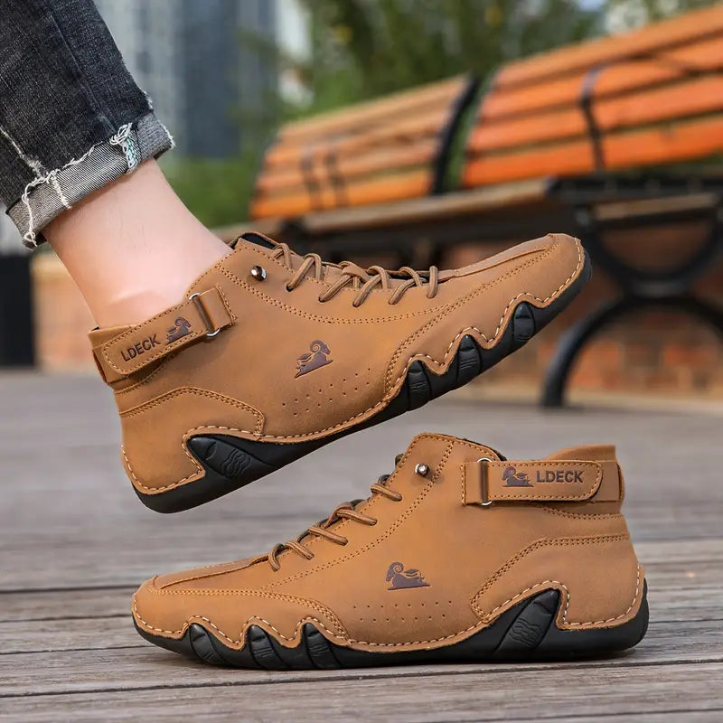 Schoenen Waterdicht Hoge Schacht Stoer Ontwerp Voor Heren