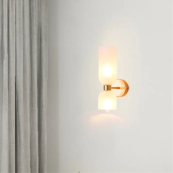 LED Wandlamp Dubbelglas Energiezuinig Modern Ontwerp