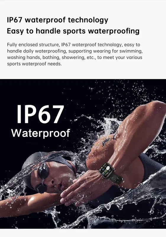 Geavanceerde Stap Horloge Slimme Stappenteller Horloge voor Nauwkeurige Staptelling, Ideaal voor Fitnessliefhebbers