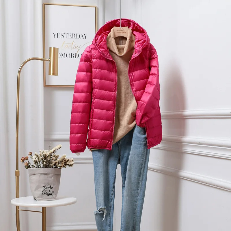 Chāme - Dames Puffer Jacket - Lichtgewicht en met Kap