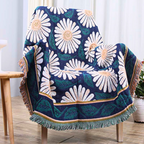 Bohemian Shiragiku Tassel Katoenen Breikleed