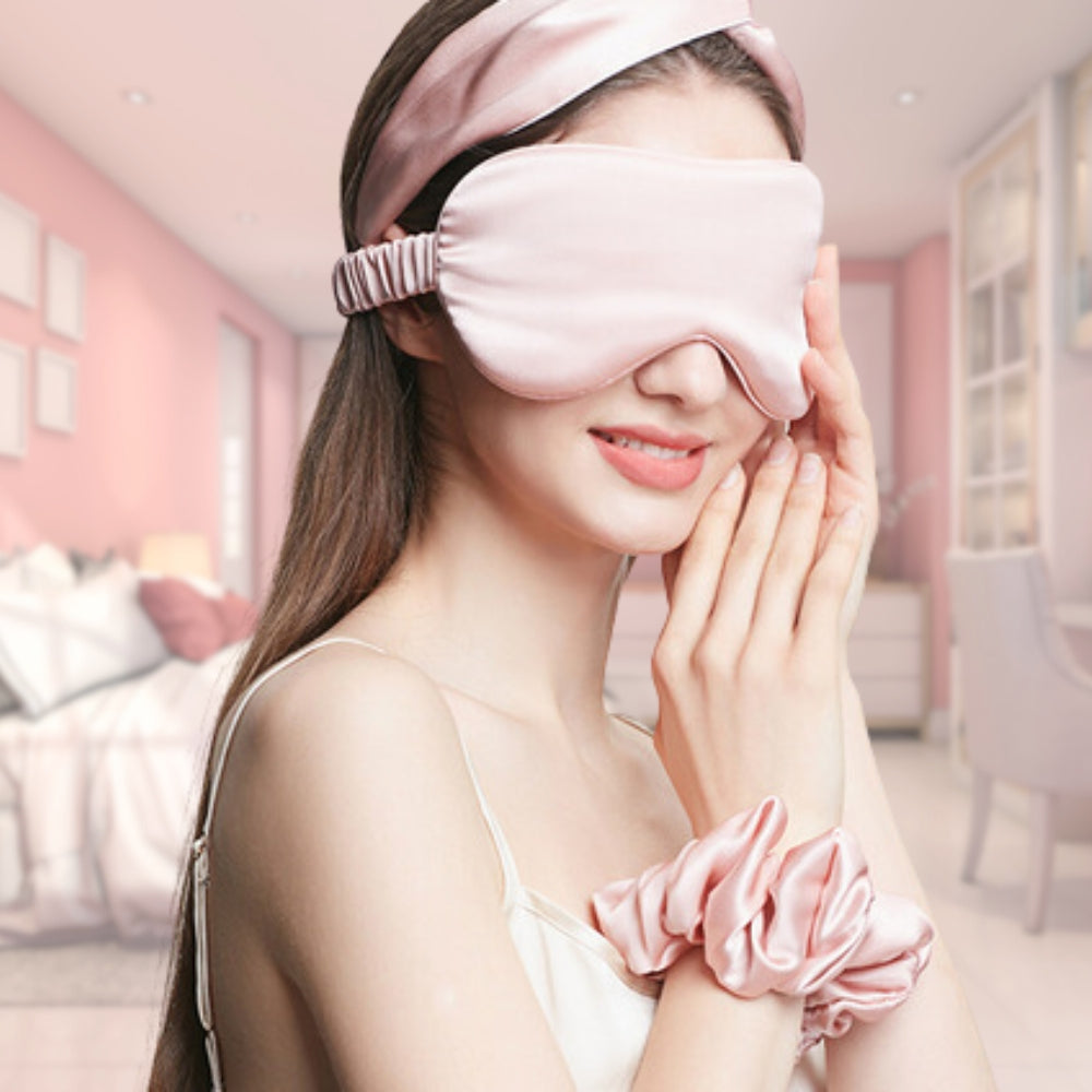 Zijden Slaapmasker