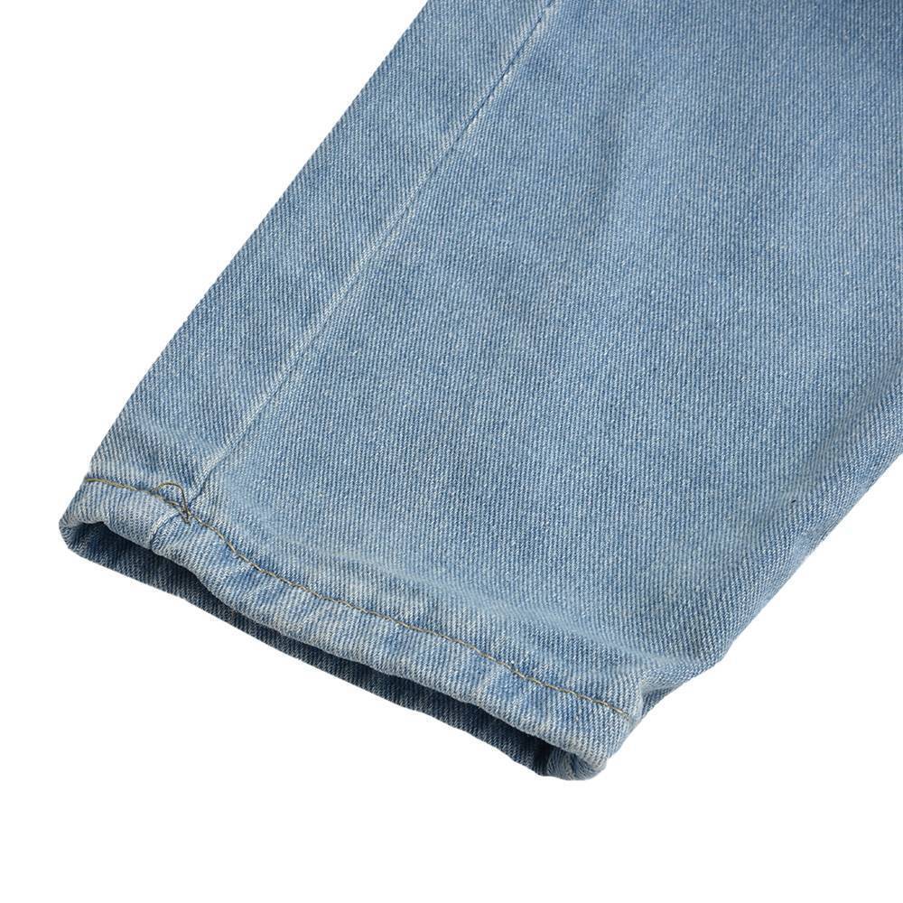 Versleten Verweerd Gewassen Denim Overalls