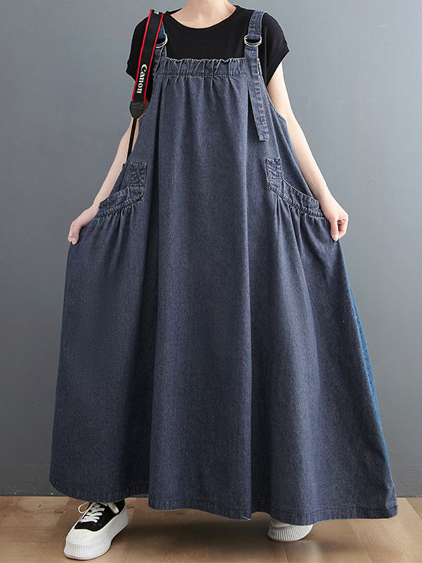 Losse Denim Draagjurk