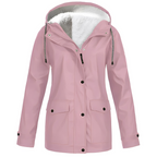 Regenjas Polyester Met Fleecevoering Voor Winterregen