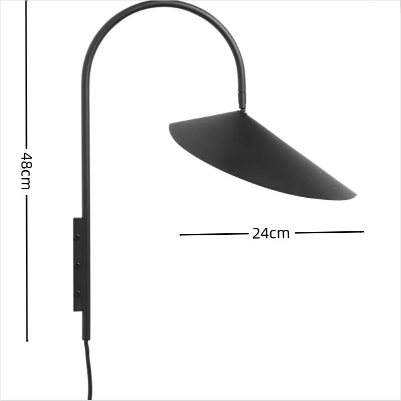 Nordic Arum Creatieve Wandlamp Met Artistiek Design Voor Woonkamer en Keuken
