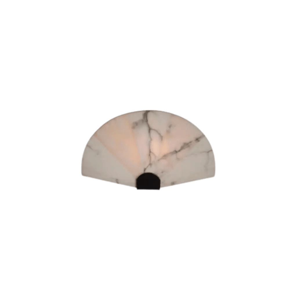 Marble Flame Wandlamp – Elegant Licht met Scandinavische Uitstraling