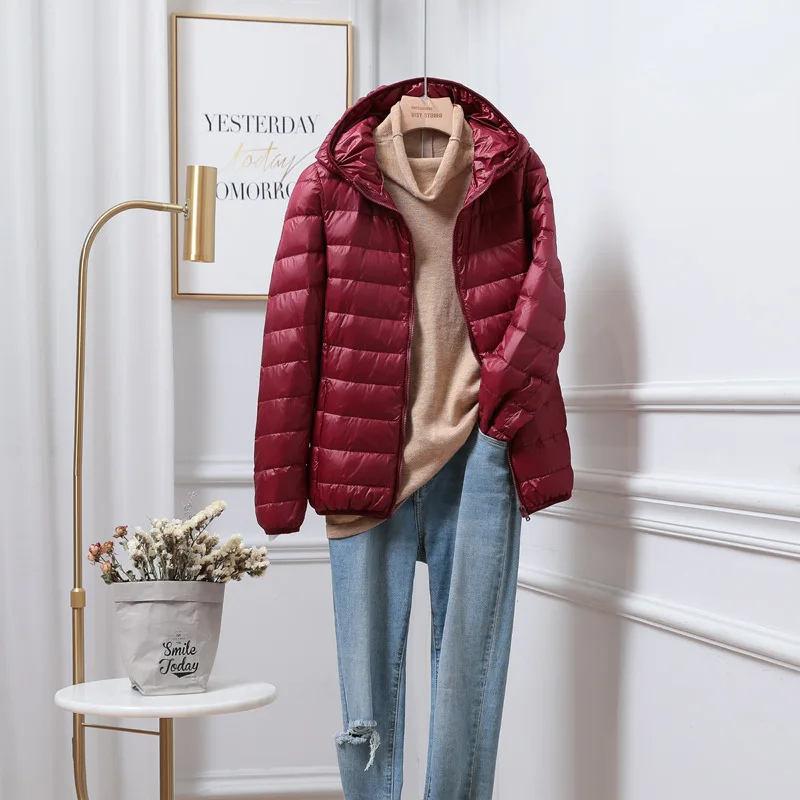 Chāme - Dames Puffer Jacket - Lichtgewicht en met Kap