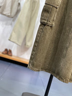 Vintage-geïnspireerde Cargo Overall Jurk