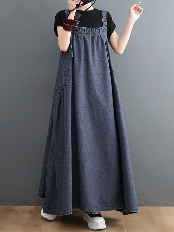 Losse Denim Draagjurk