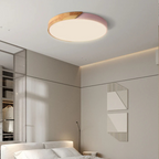 Delos - Scandinavische Houten LED Plafondlamp